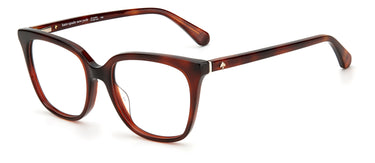 Premium Women Kate Spade Model Eyeglasses: Alessandria - Havana- SpecSMART Eye Clinic (Diagonal View)